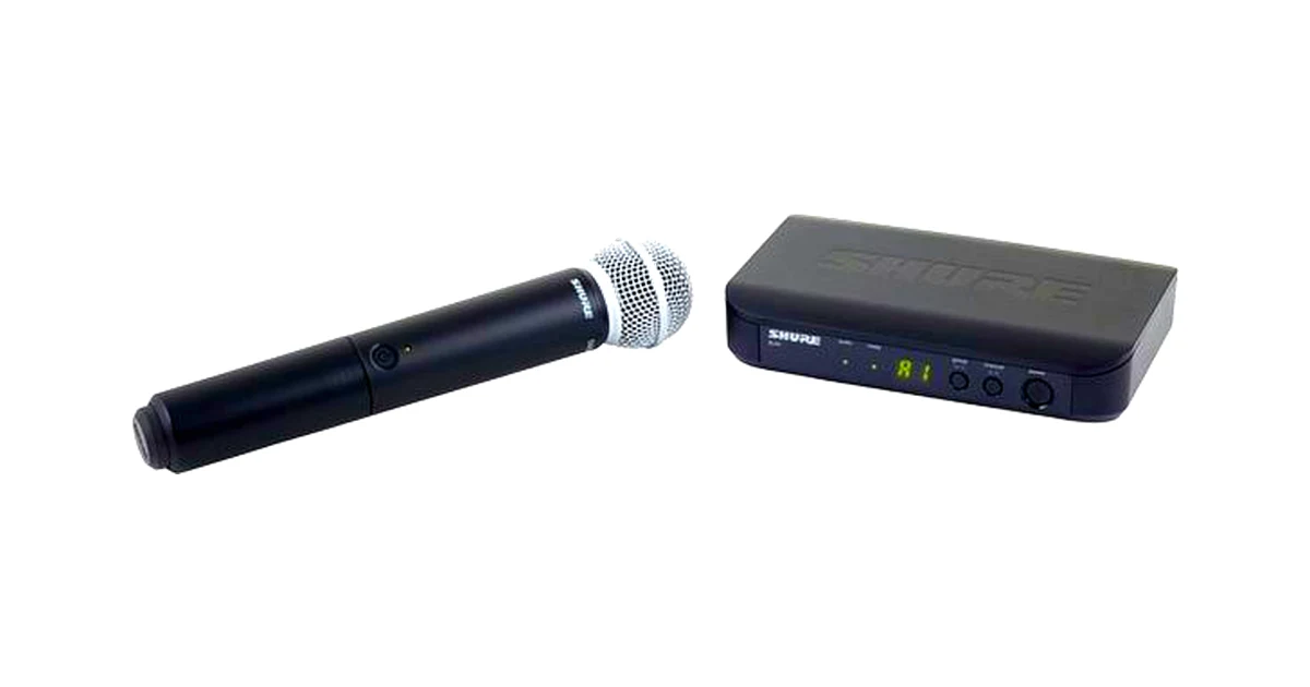 Shure BLX belaidžio mikrofono nuoma